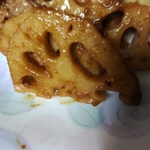 鶏がら塩糀スープの素で☆れんこんの旨み焼き♪